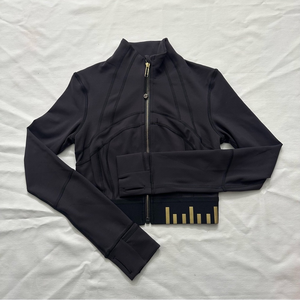 Lululemon 🍋 Define Jacket Cropped Gold🖤